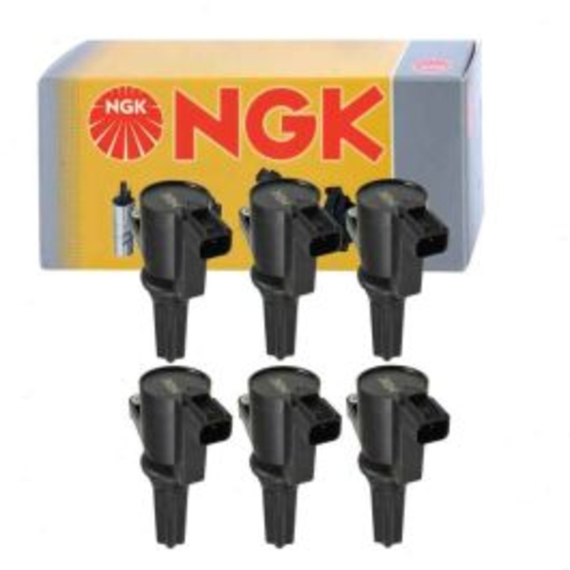 6 pc NGK 48678 U5031 Ignition Coils