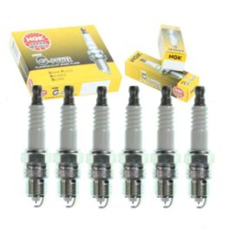 6 pc NGK G-Power Spark Plugs for 1985-1995 GMC G2500 4.3L V6