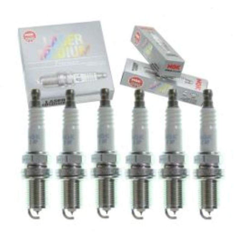 6 pc NGK Laser Iridium Spark Plugs for 2002-2011 Audi A6 3.0L 3.2L V6