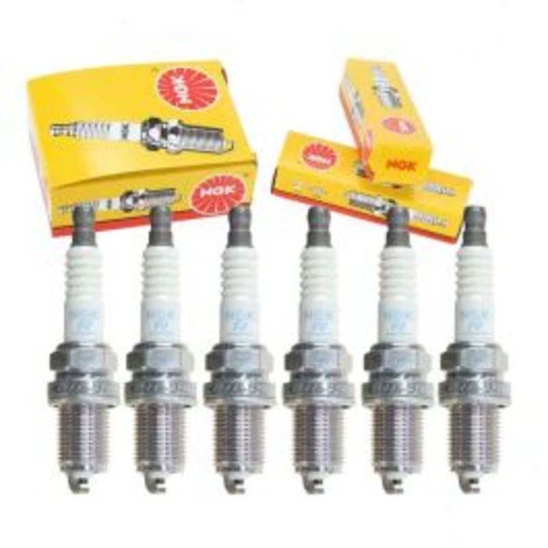 6 pc NGK Standard Spark Plugs for 1997 Jaguar XJR 4.0L L6