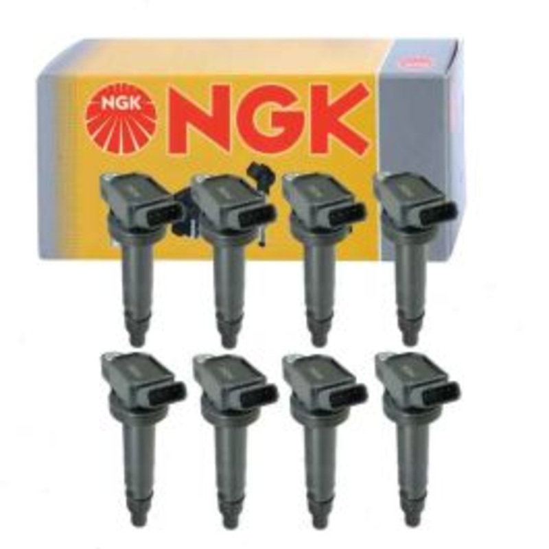 8 pc NGK Ignition Coils for 2016-2018 Lexus GS F 5.0L V8
