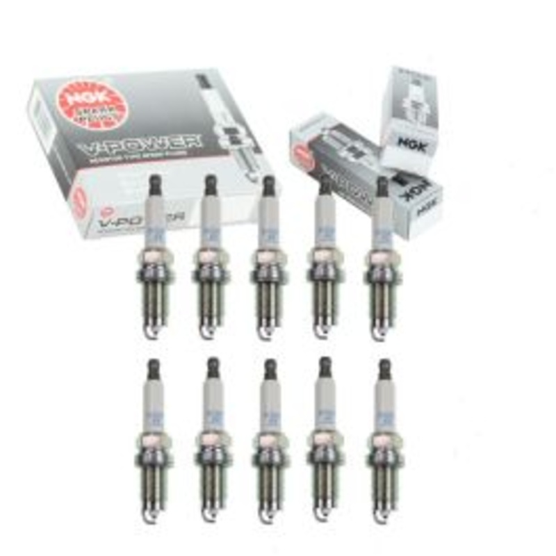 10 pc NGK V-Power 5960 ZFR6T-11G Spark Plugs