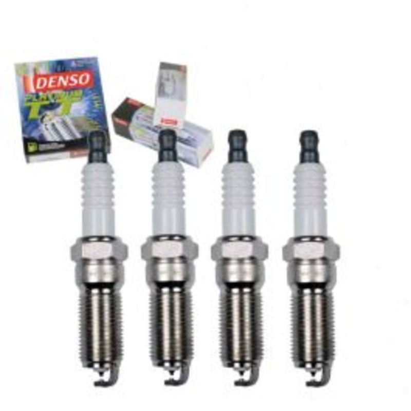 4 pc DENSO Platinum TT Spark Plugs for 2013-2017 Cadillac ATS 2.5L L4