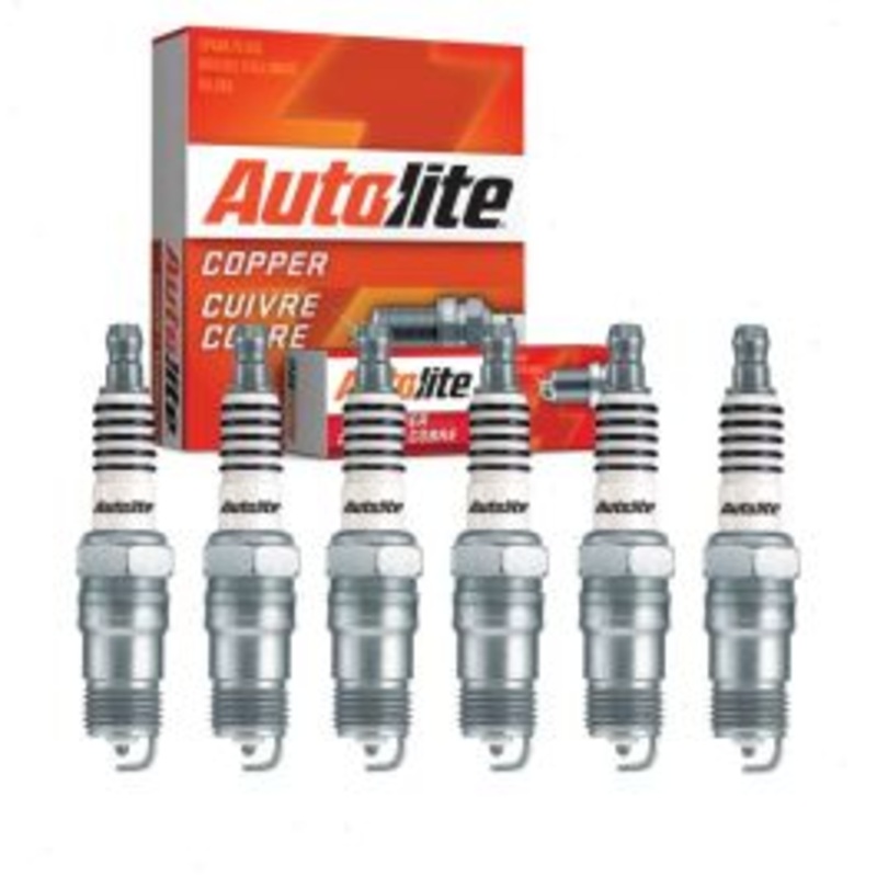 6 pc Autolite Copper Core Spark Plugs for 1991-2003 Ford Ranger 3.0L V6