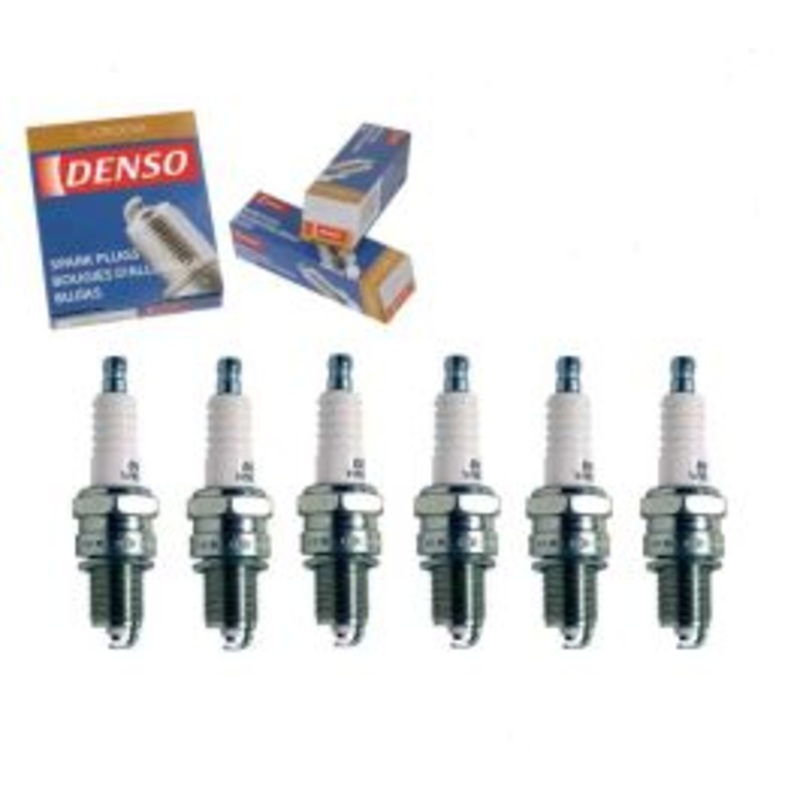 6 pc DENSO Standard U-Groove Spark Plugs for 1960-1969 Dodge Dart 3.7L L6