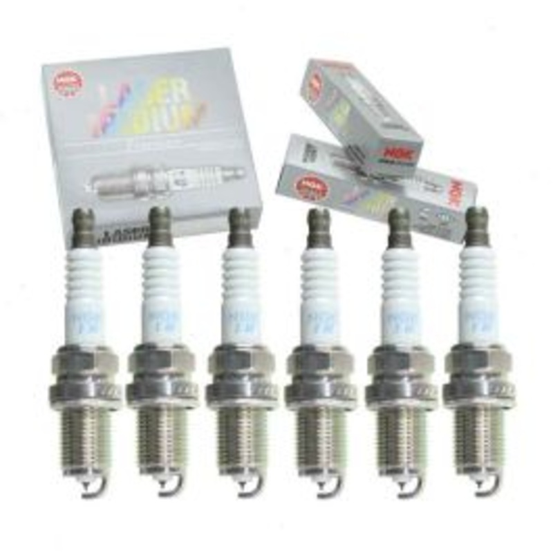 6 pc NGK Laser Iridium Spark Plugs for 2004-2009 Mitsubishi Galant 3.8L V6