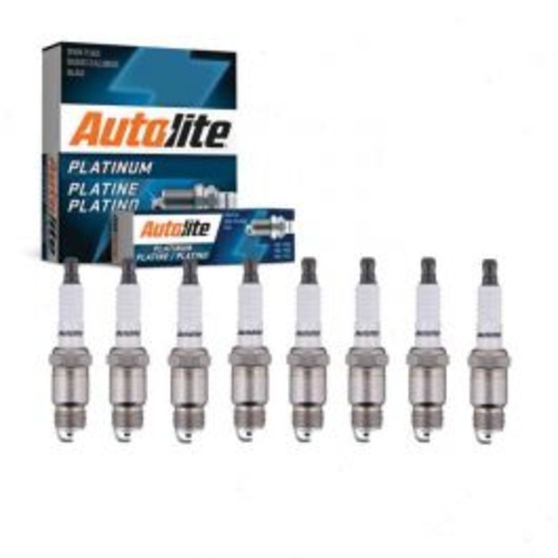 8 pc Autolite Platinum Spark Plug for 1975-1977 Pontiac Ventura 4.9L 5.7L V8