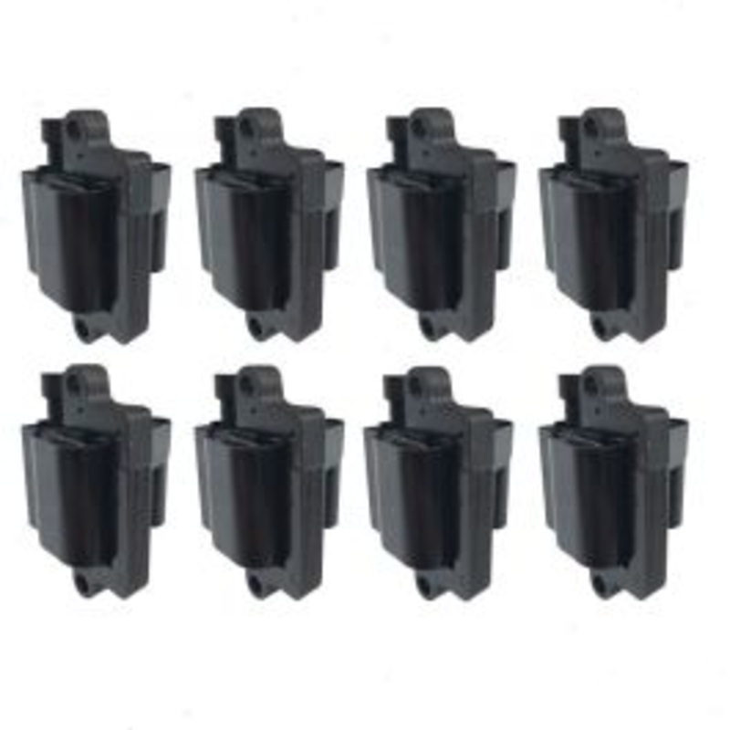 8 pc Hitachi Ignition Coils for 2001-2006 GMC Sierra 2500 HD 6.0L 8.1L V8