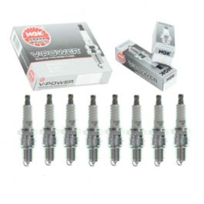 8 pc NGK V-Power Spark Plugs for 1967-1971 Dodge Coronet 7.0L V8