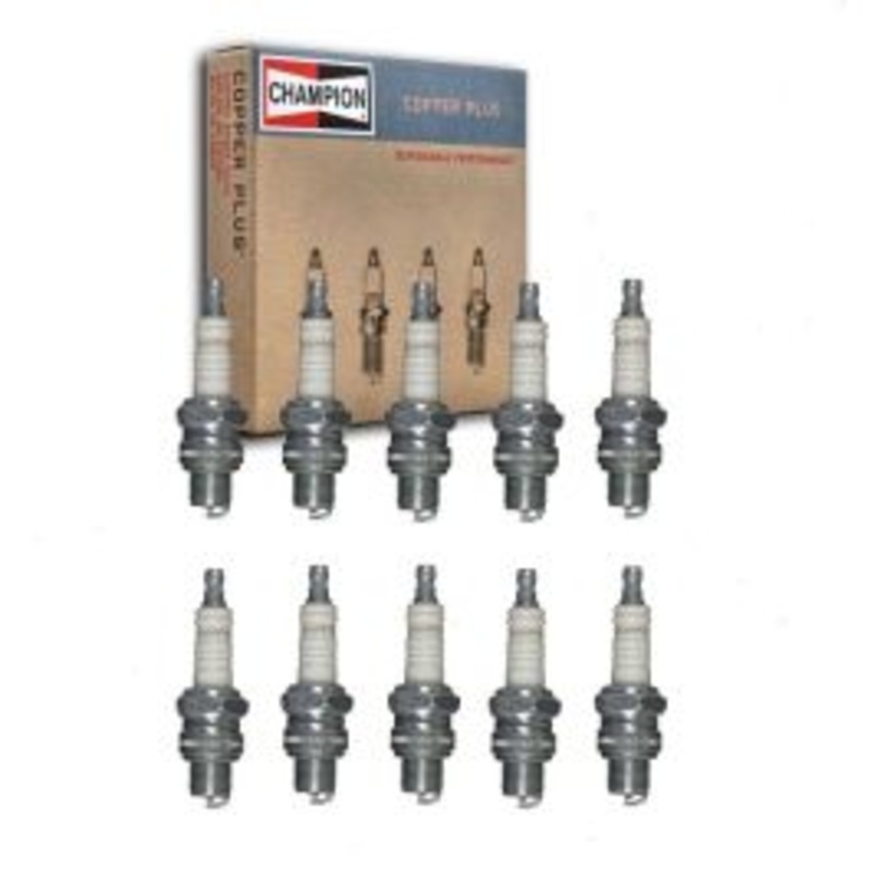 10 pc Champion Copper Plus 943M QL77PP Spark Plugs