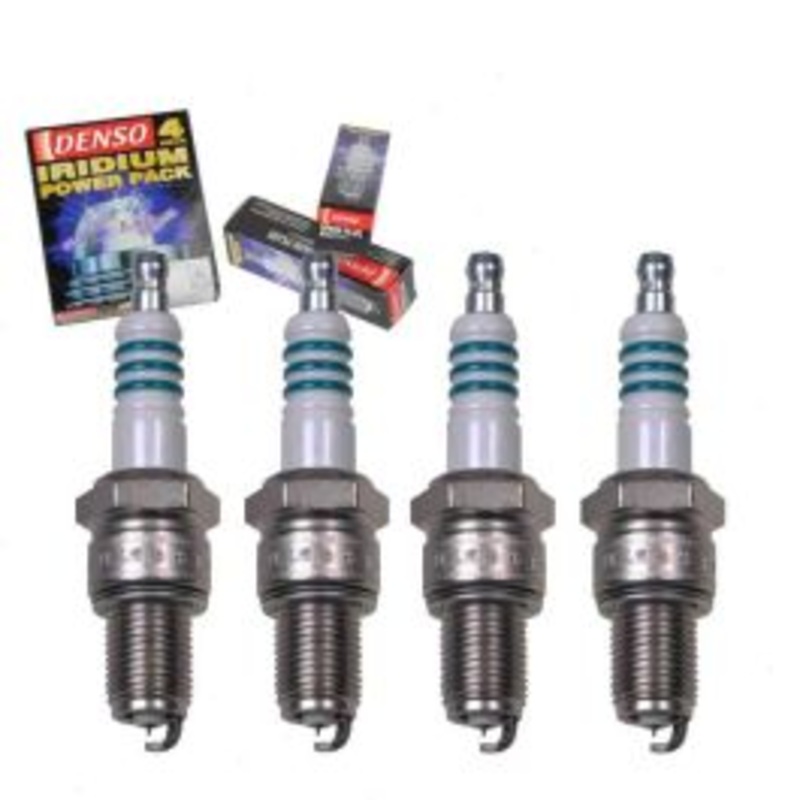 4 pc DENSO Iridium Power Spark Plugs for 1979-1982 Dodge D50 2.6L L4