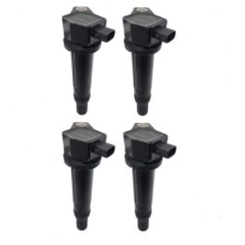 4 pc Hitachi Right Ignition Coils for 2006 Hyundai Accent 1.6L L4