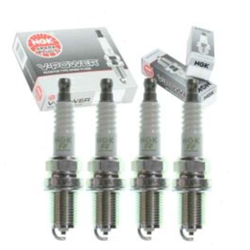 4 pc NGK V-Power Spark Plugs for 1990-1992 Isuzu Impulse 1.6L 1.8L L4