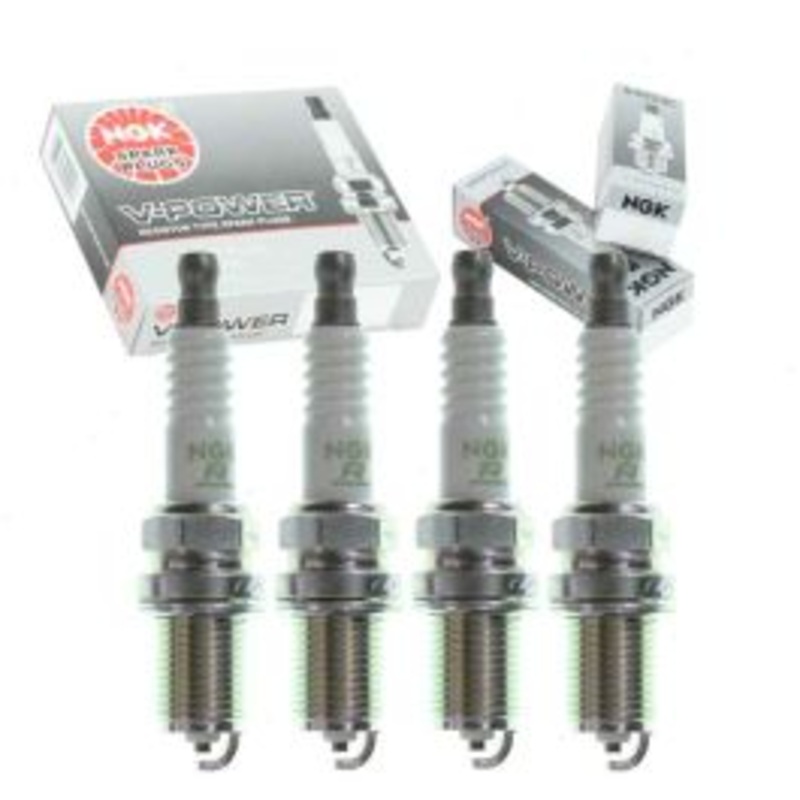 4 pc NGK V-Power Spark Plugs for 1992-1996 Mazda MX-3 1.6L L4