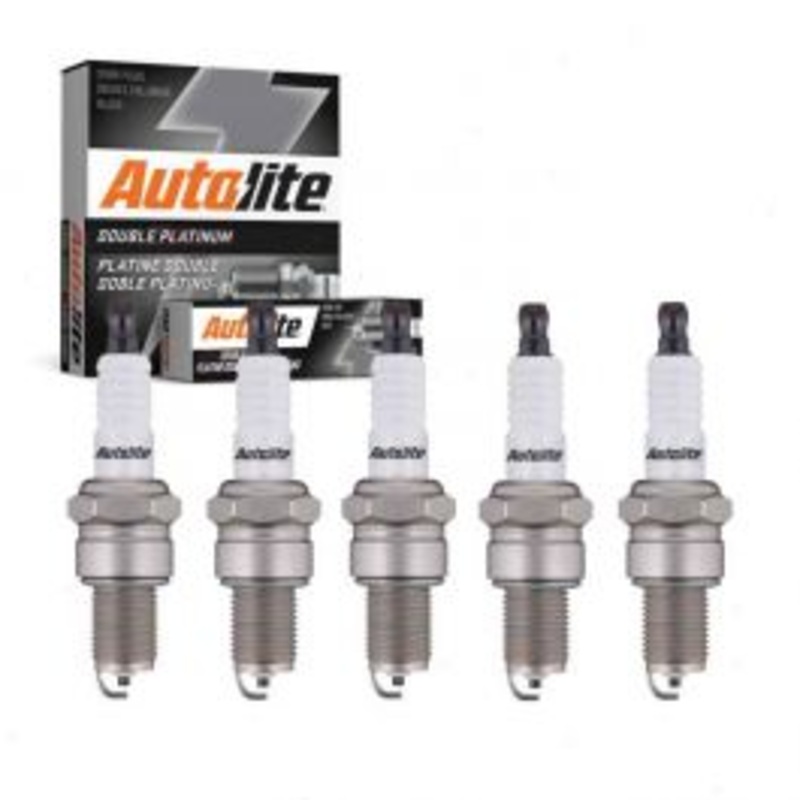 5 pc Autolite Double Platinum Spark Plug for 1983-1988 Volkswagen Quantum