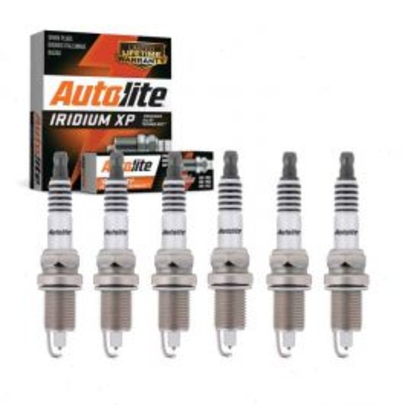 6 pc Autolite Iridium XP Spark Plug for 1991-1992 Jeep Comanche 4.0L L6