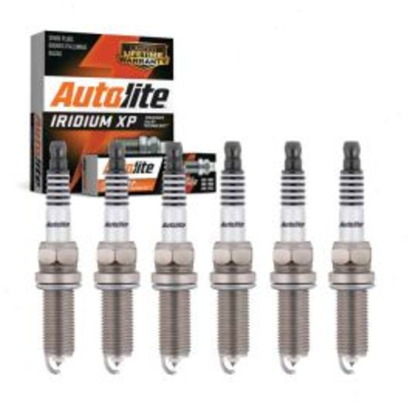 6 pc Autolite Iridium XP Spark Plug for 2011-2019 Dodge Challenger 3.6L V6