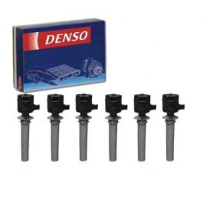 6 pc DENSO Direct Ignition Coils for 2002-2006 Mazda MPV 3.0L V6