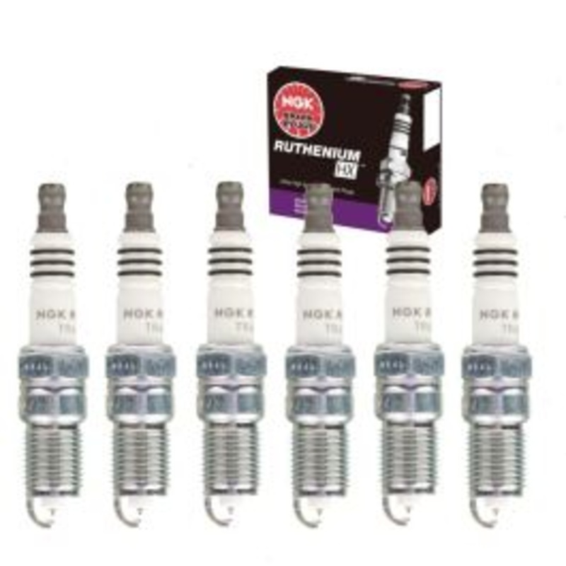 6 pc NGK Ruthenium HX Spark Plugs for 1997-2001 Chevrolet Lumina 3.1L 3.4L 3.8L V6