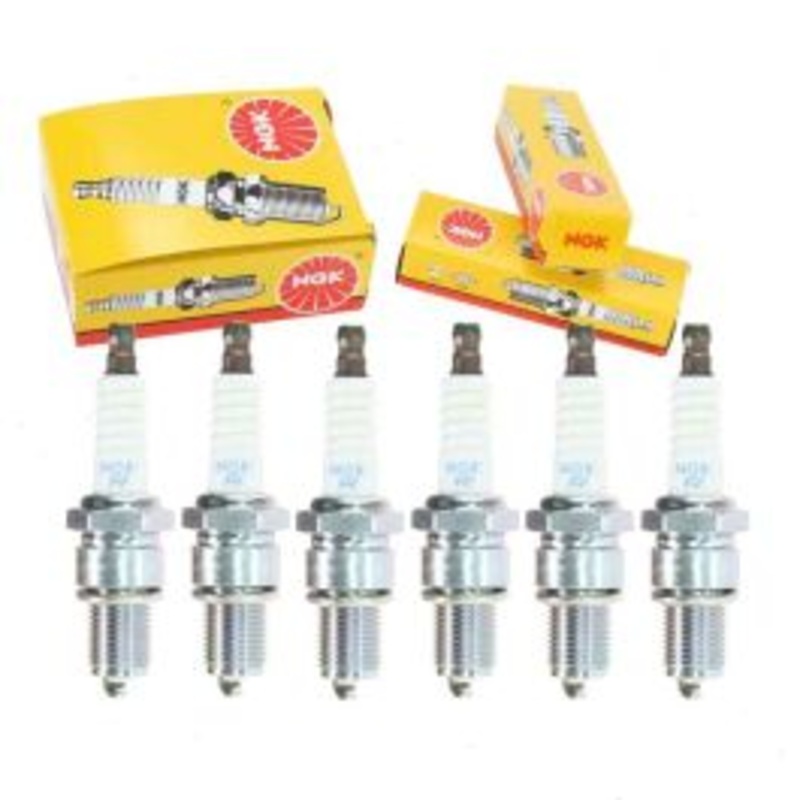 6 pc NGK Standard Spark Plugs for 1972-1977 Jeep CJ5 3.8L 4.2L L6
