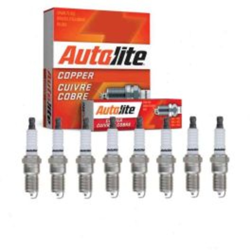 8 pc Autolite Copper Core Spark Plug for 2007-2010 Cadillac STS 4.6L V8