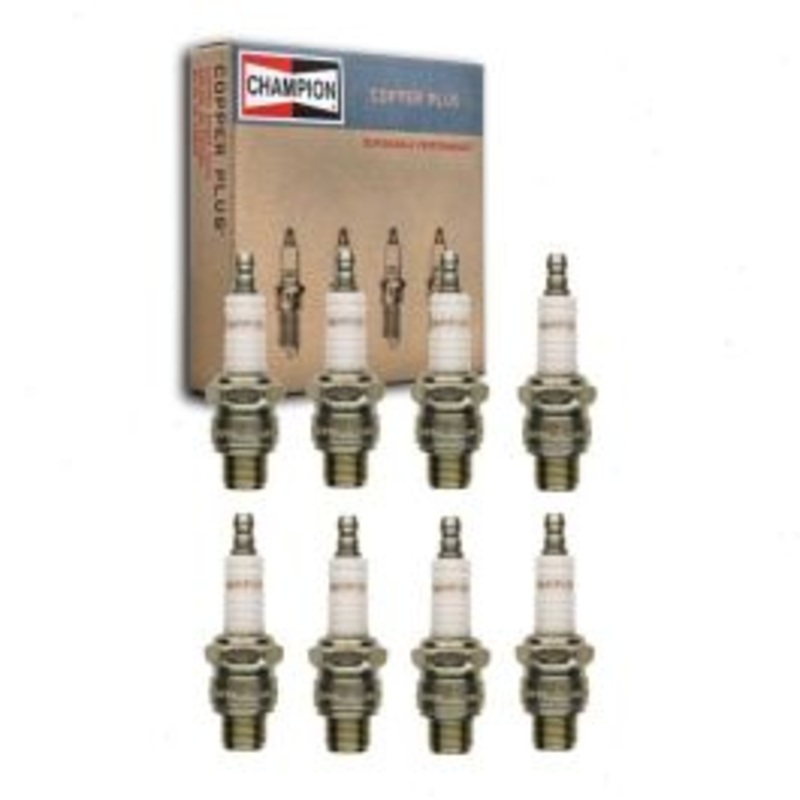 8 pc Champion Copper Plus 827M L76V Spark Plugs