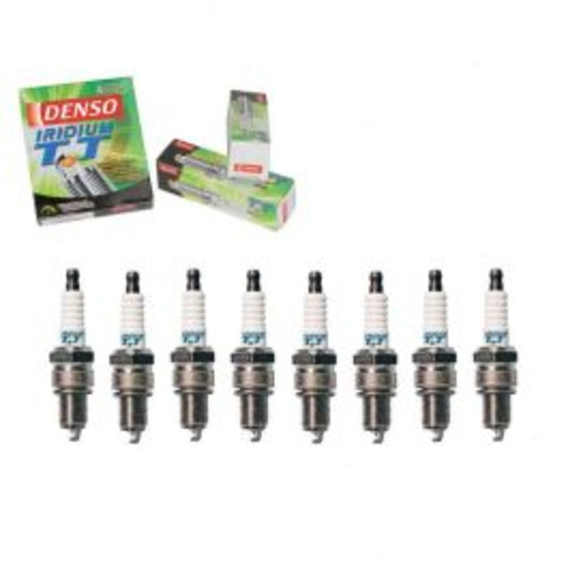 8 pc DENSO Iridium TT Spark Plugs for 1970 Chevrolet Nova 6.6L V8