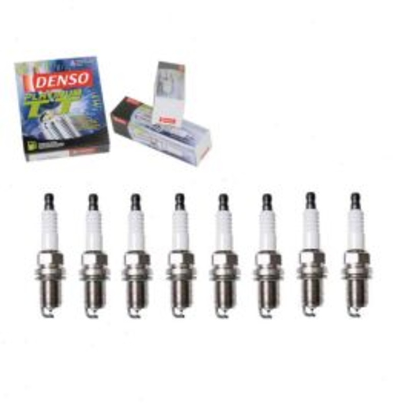 8 pc DENSO Platinum TT Spark Plugs for 1986-2001 Bentley Continental 6.8L V8