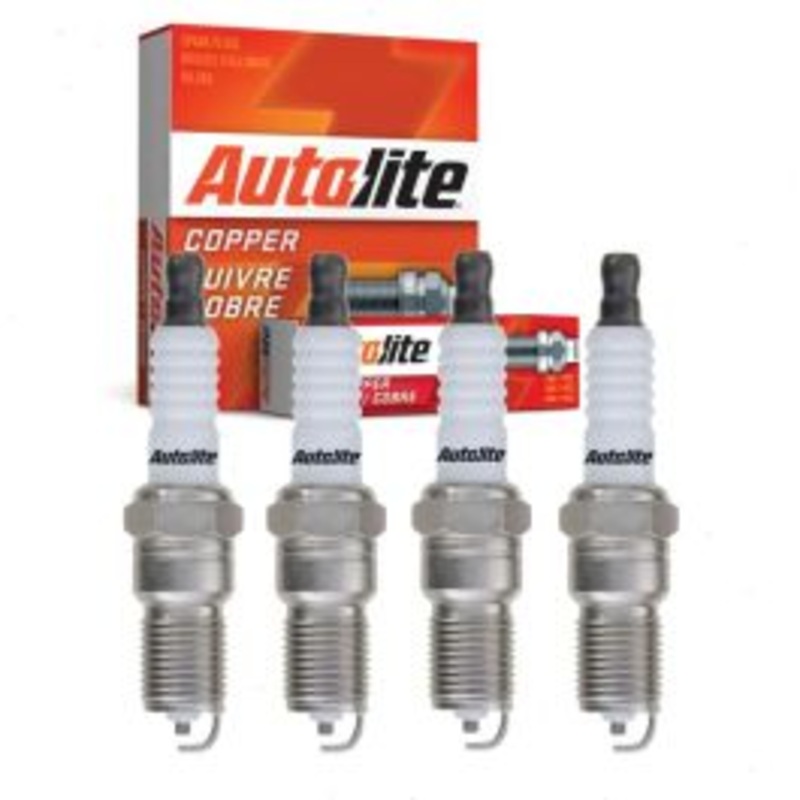4 pc Autolite Copper Core Spark Plugs for 1993-1996 Buick Century 2.2L L4