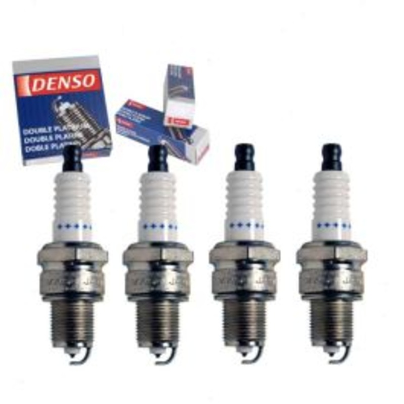 4 pc DENSO Double Platinum Spark Plugs for 1984-1985 Pontiac J2000 Sunbird 1.8L L4