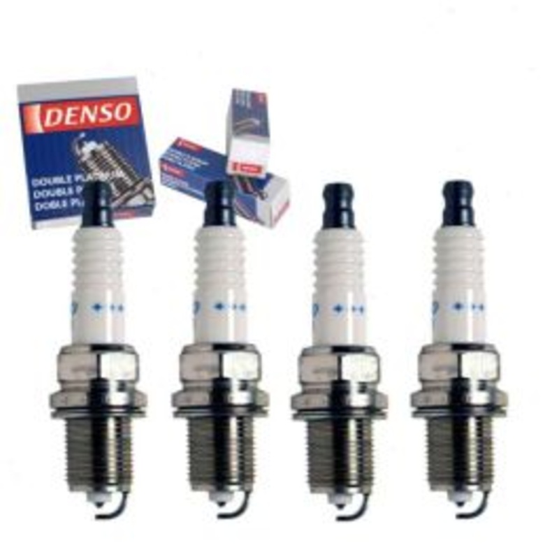 4 pc DENSO Double Platinum Spark Plugs for 1986-1988 Nissan Multi 2.0L L4
