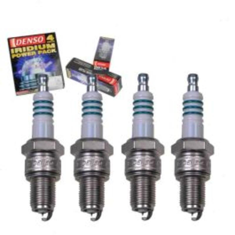4 pc DENSO Iridium Power Spark Plugs for 1979-1982 Fiat Strada 1.5L L4