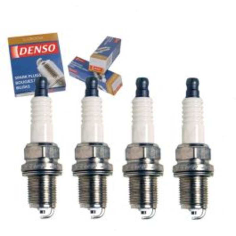 4 pc DENSO Standard U-Groove Spark Plugs for 1993-2002 Mitsubishi Mirage 1.5L 1.8L L4
