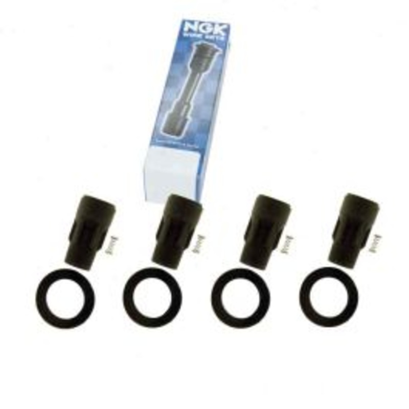 4 pc NGK Ignition Coil Boots for 2008-2014 Dodge Avenger 2.4L L4
