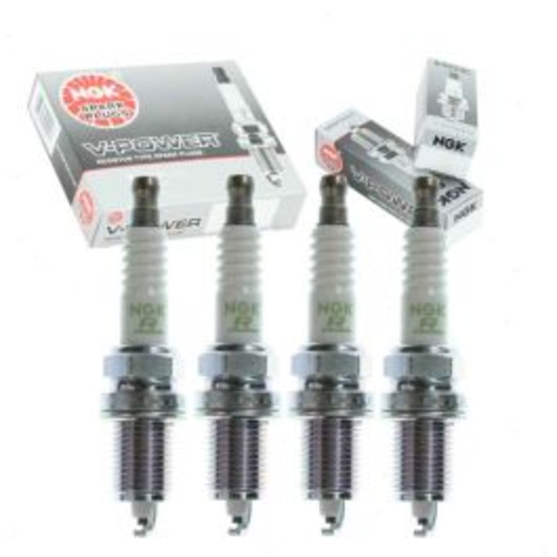 4 pc NGK V-Power 4291 ZFR6F-11 Spark Plugs