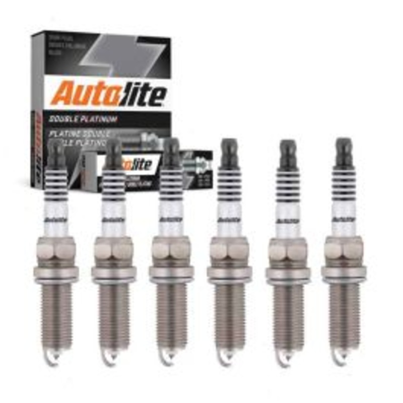 6 pc Autolite Double Platinum APP5683 Spark Plug