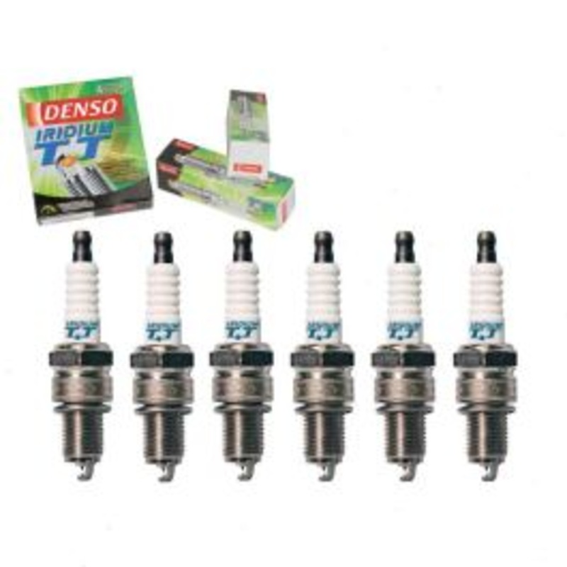6 pc DENSO Iridium TT Spark Plugs for 1974 International 100 4.2L L6