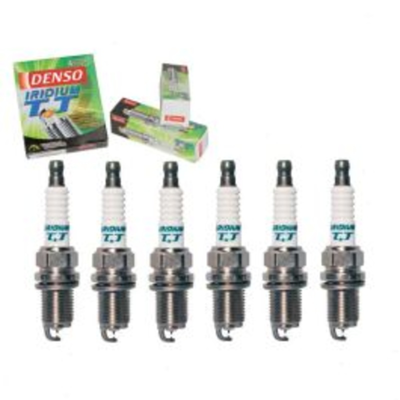 6 pc DENSO Iridium TT Spark Plugs for 1998-1999 BMW 323is 2.5L L6