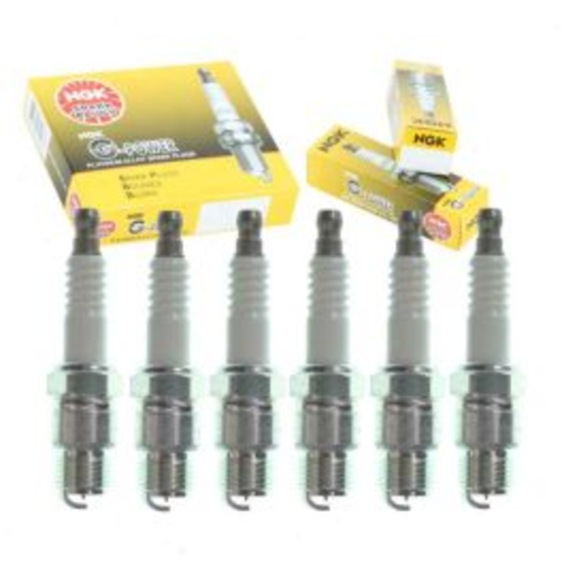 6 pc NGK G-Power Spark Plugs for 1970-1974 GMC P15 P1500 Van 4.1L L6