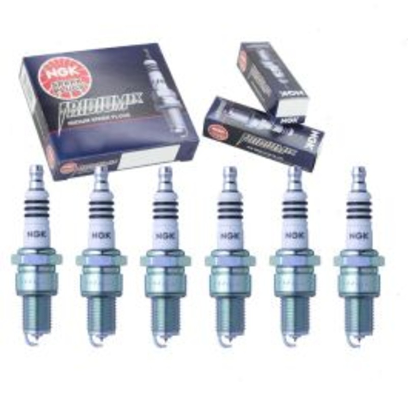 6 pc NGK Iridium IX Spark Plugs for 1971-1974 Dodge B300 Van 3.7L L6