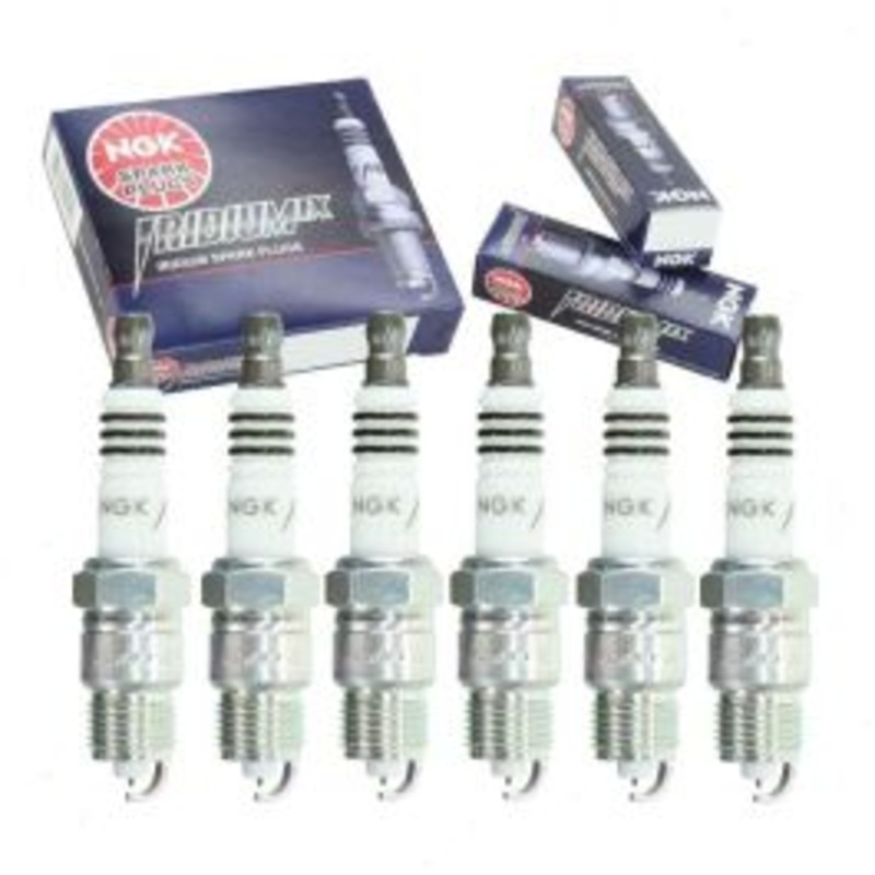 6 pc NGK Iridium IX Spark Plugs for 1981-1987 Dodge D250 3.7L L6