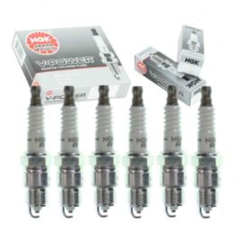 6 pc NGK V-Power Spark Plugs for 1975-1982 Checker Marathon 3.8L 4.1L L6 V6