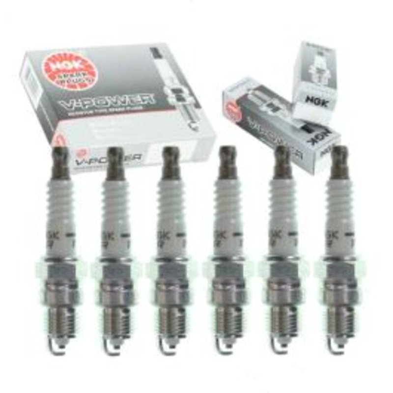 6 pc NGK V-Power Spark Plugs for 1990-1994 Oldsmobile Silhouette 3.1L V6