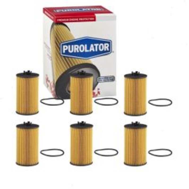 6 pc Purolator L15839 Engine Oil Filters