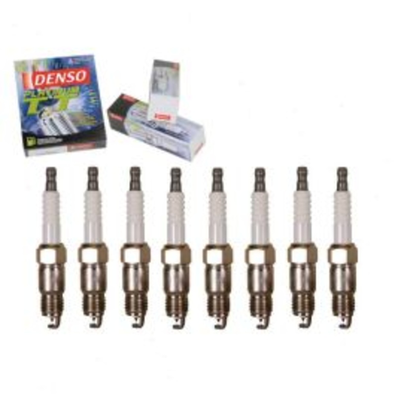 8 pc DENSO Platinum TT Spark Plugs for 1988-1995 Chevrolet C3500 5.7L 7.4L V8