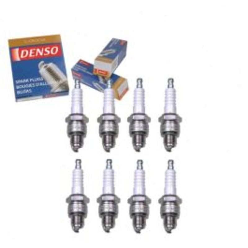 8 pc DENSO Standard U-Groove Spark Plugs for 1967 Buick LeSabre 5.6L V8