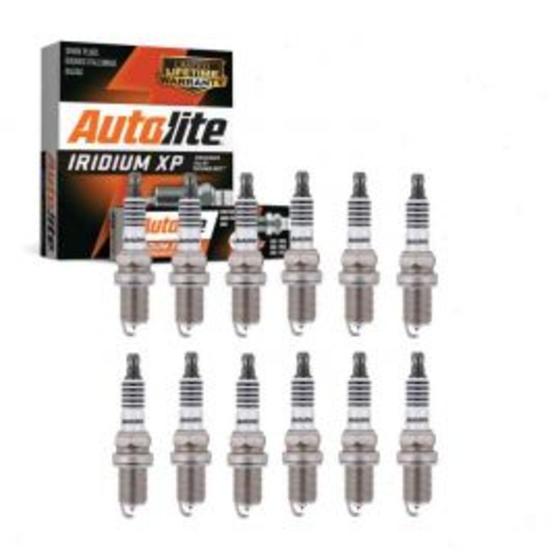 12 pc Autolite Iridium XP Spark Plug for 2003-2005 Maybach 57 5.5L V12