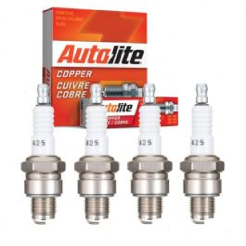 4 pc Autolite Copper Core Spark Plugs for 1949 Triumph 2000