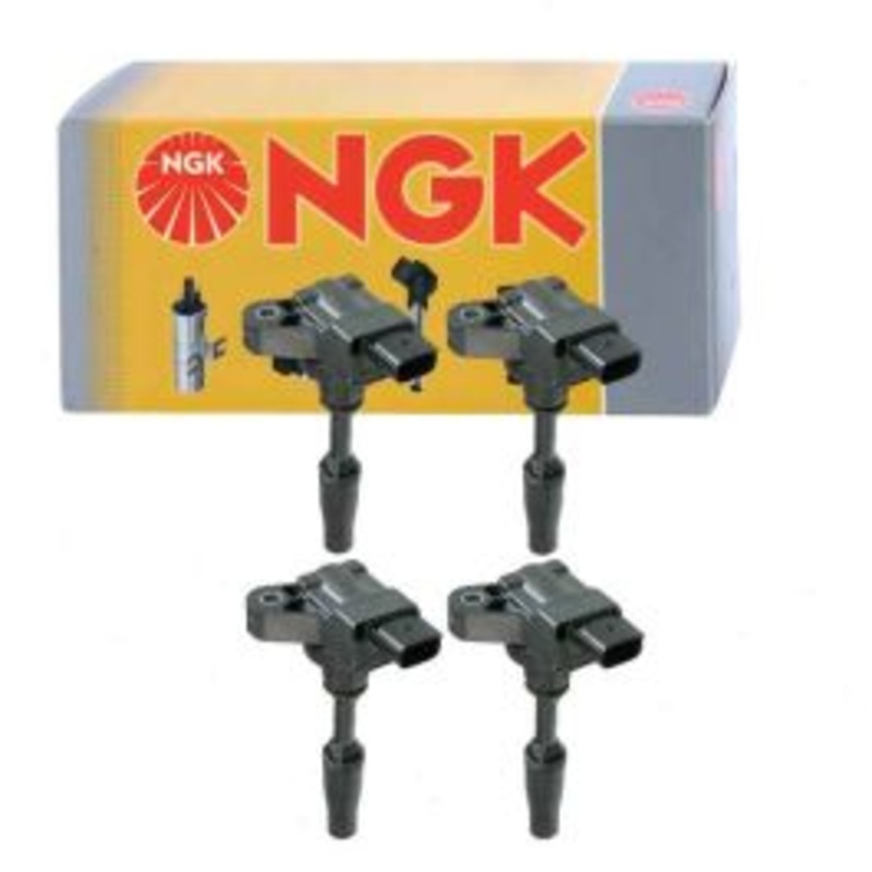 4 pc NGK Ignition Coils for 2014-2017 Cadillac CTS 2.0L L4