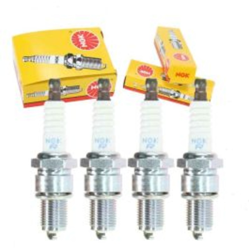 4 pc NGK Standard Spark Plugs for 1963 GMC Suburban 2.5L L4